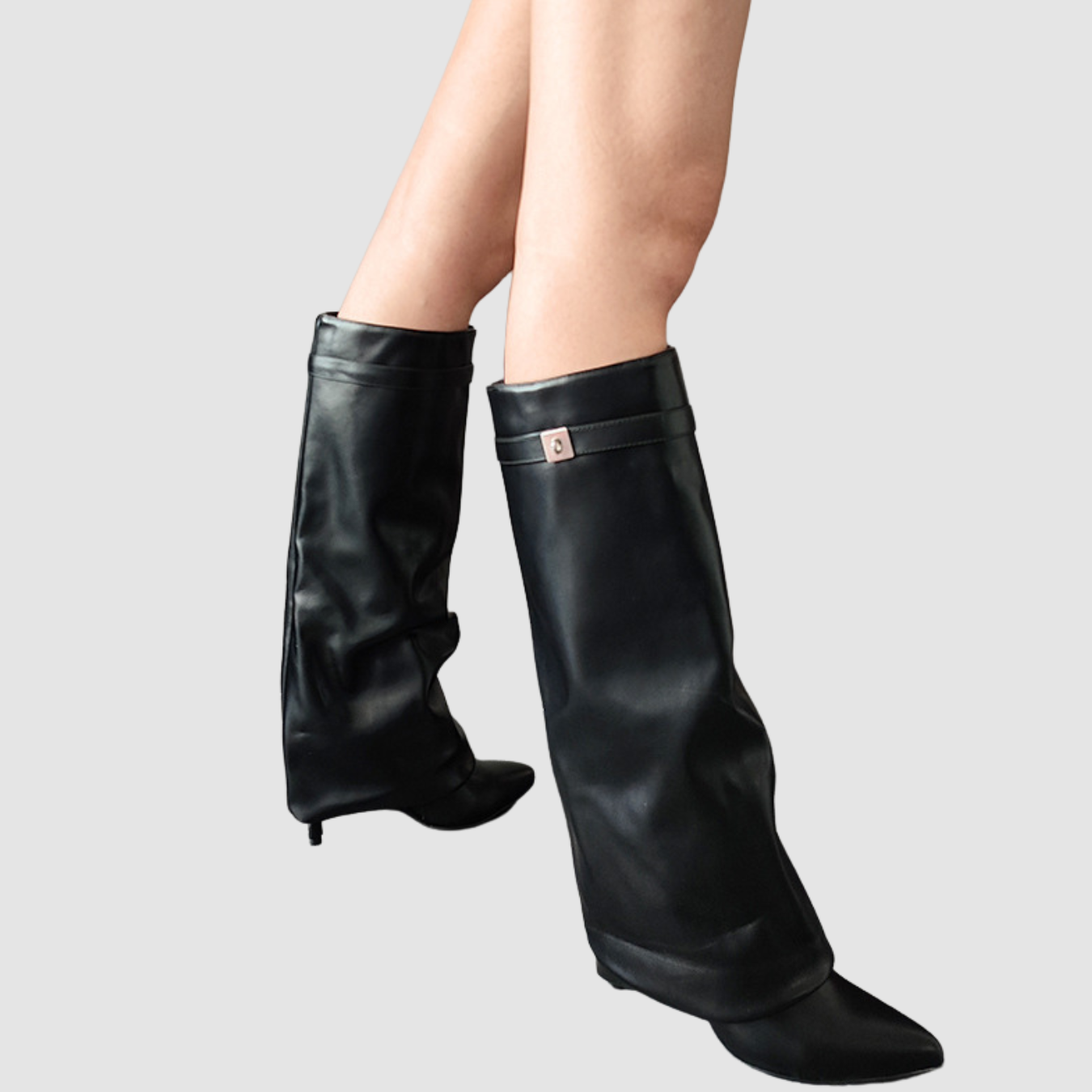 Kaia | Botas con puño para mujer