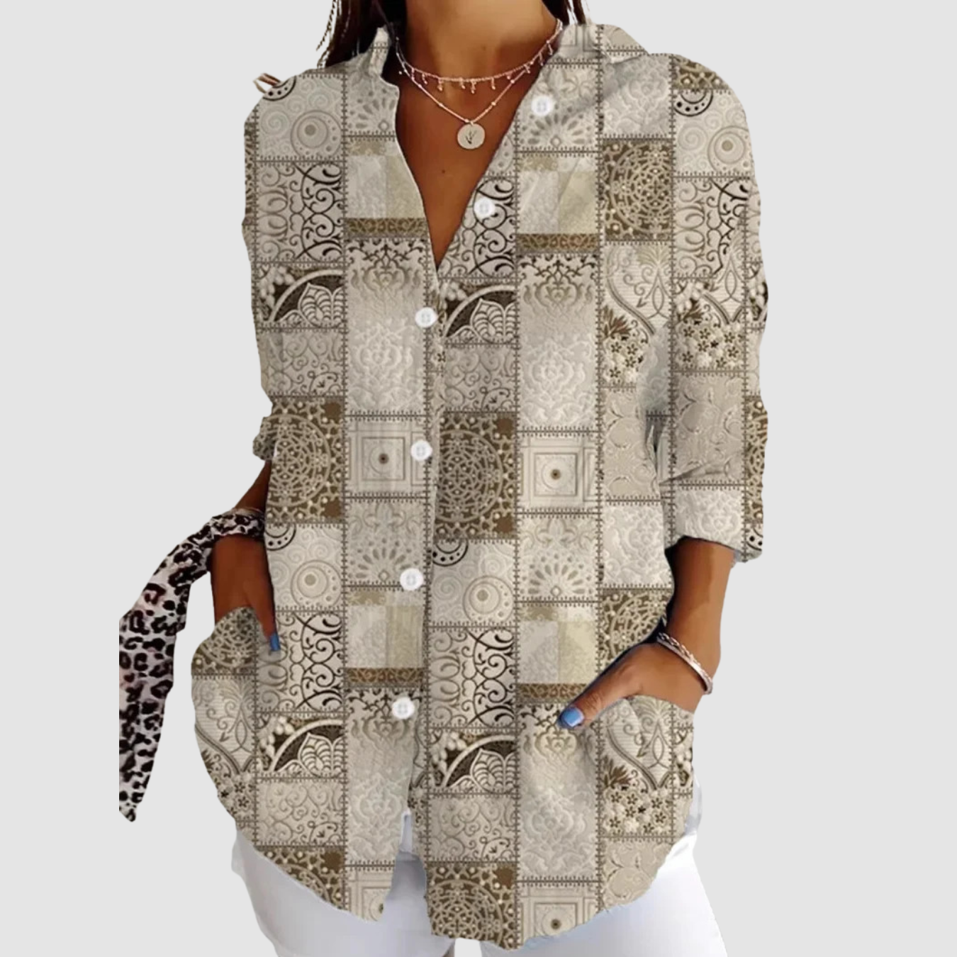 Tova | Camisa de manga larga con botones