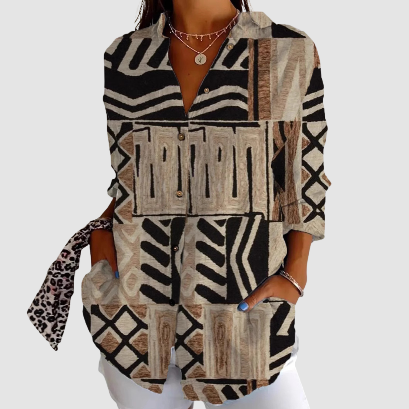 Tova | Camisa de manga larga con botones