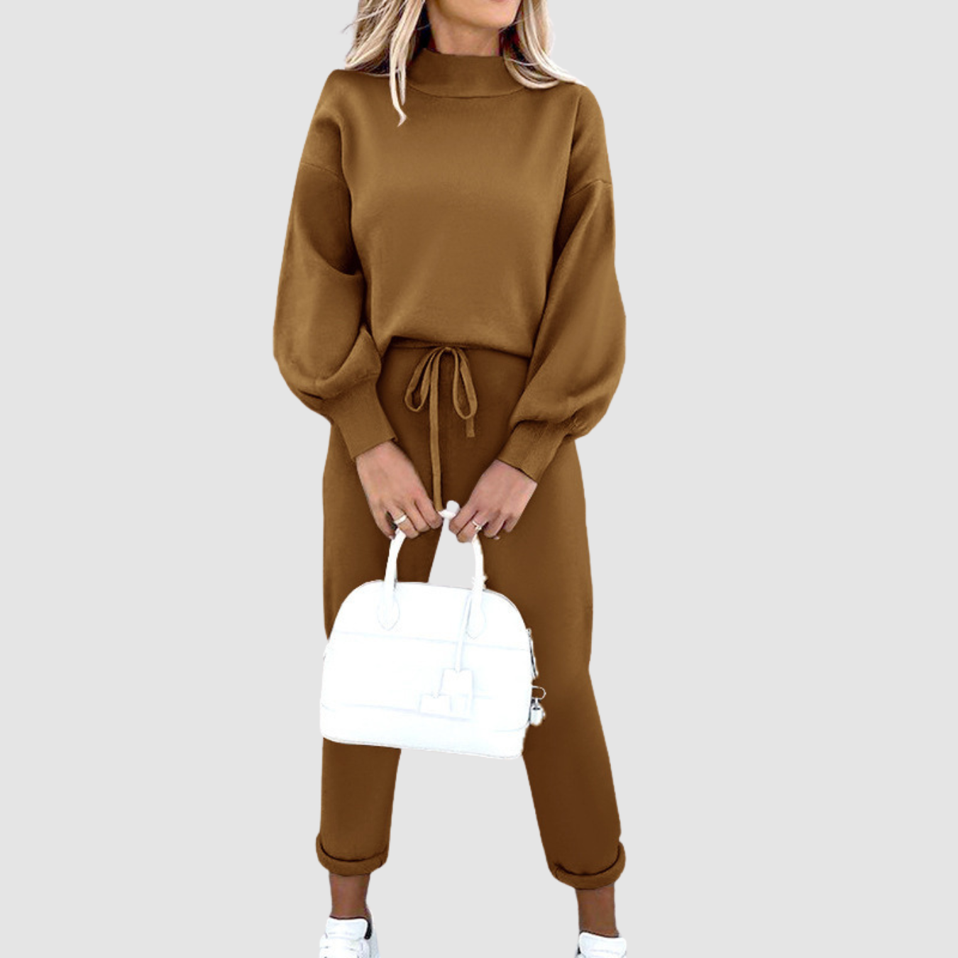Mira | Traje de suéter casual