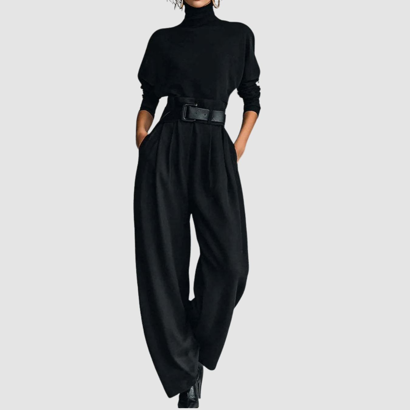 Mira | Pantalón de traje de talle alto