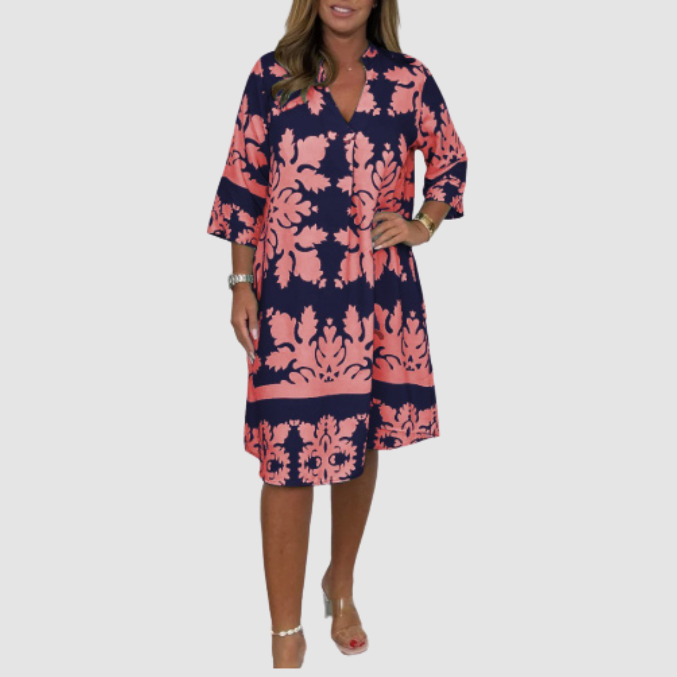 Siera | Vestido con cuello en V