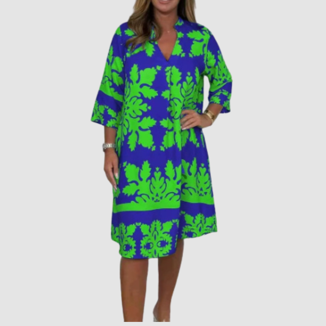 Siera | Vestido con cuello en V