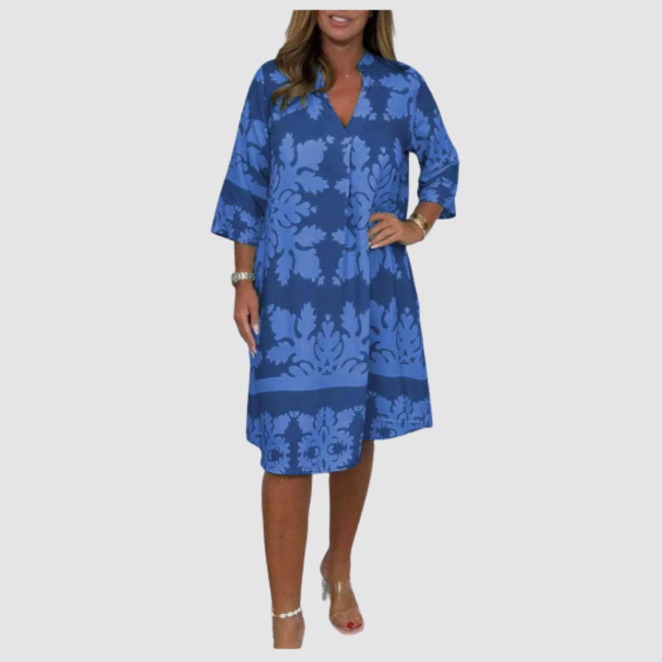 Siera | Vestido con cuello en V