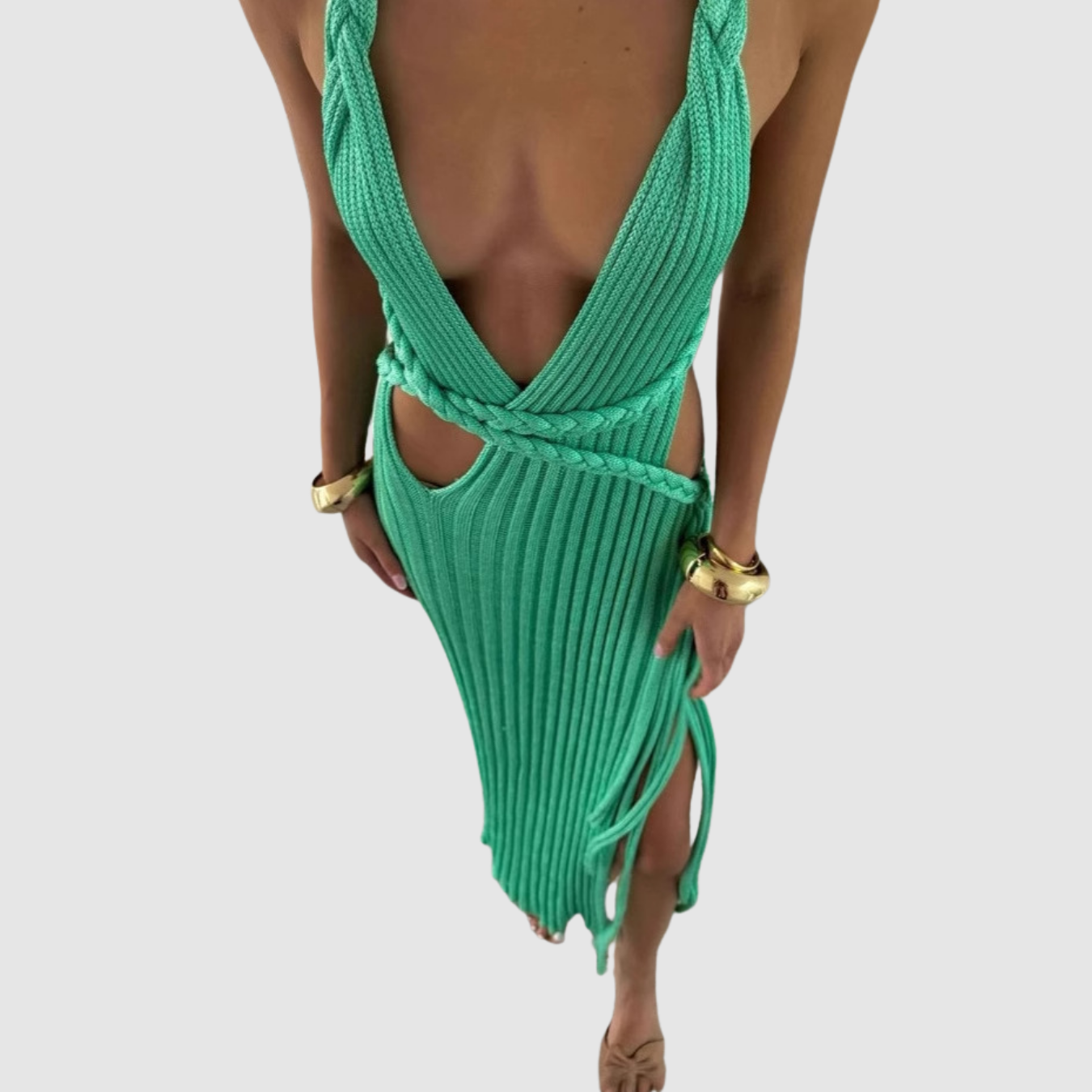 Siera | Vestido ajustado sin espalda