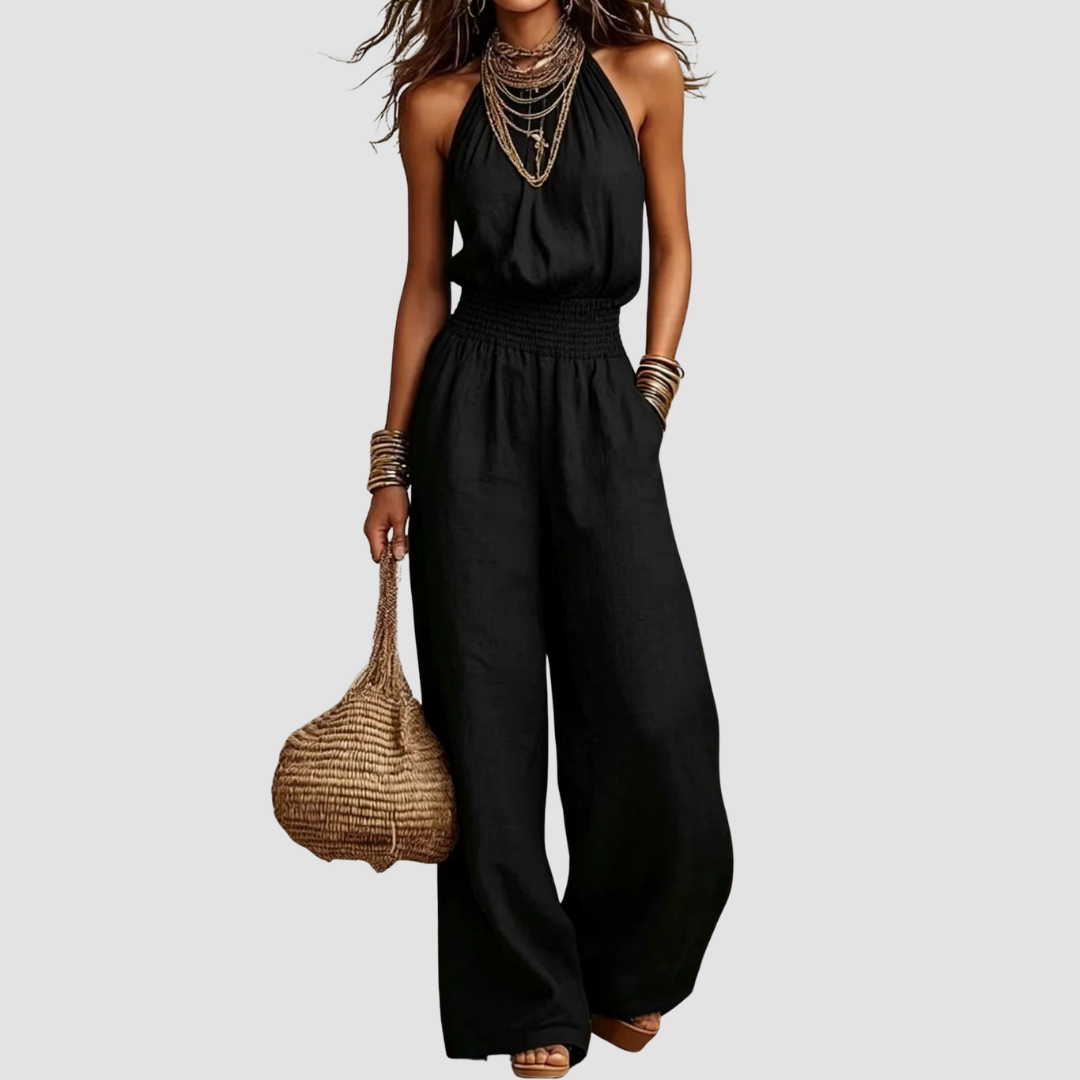 Valeria | Mono elegante con cuello halter