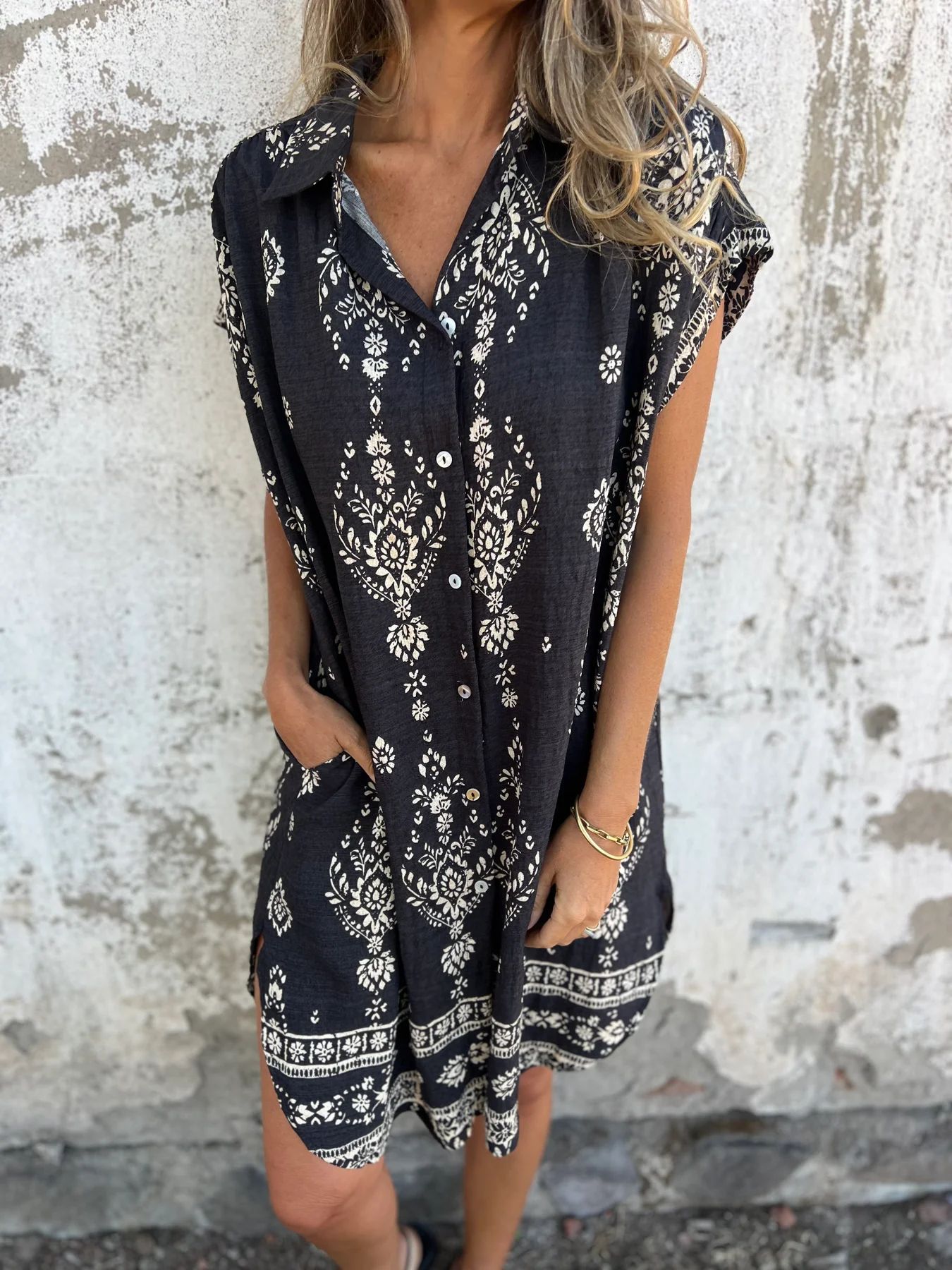 Siera | Vestido sin mangas para playa