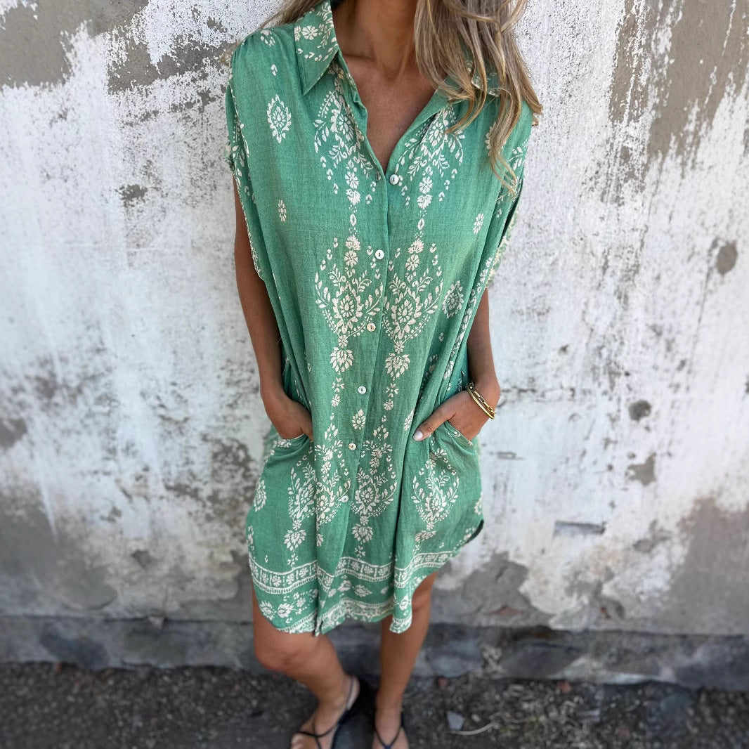 Siera | Vestido sin mangas para playa