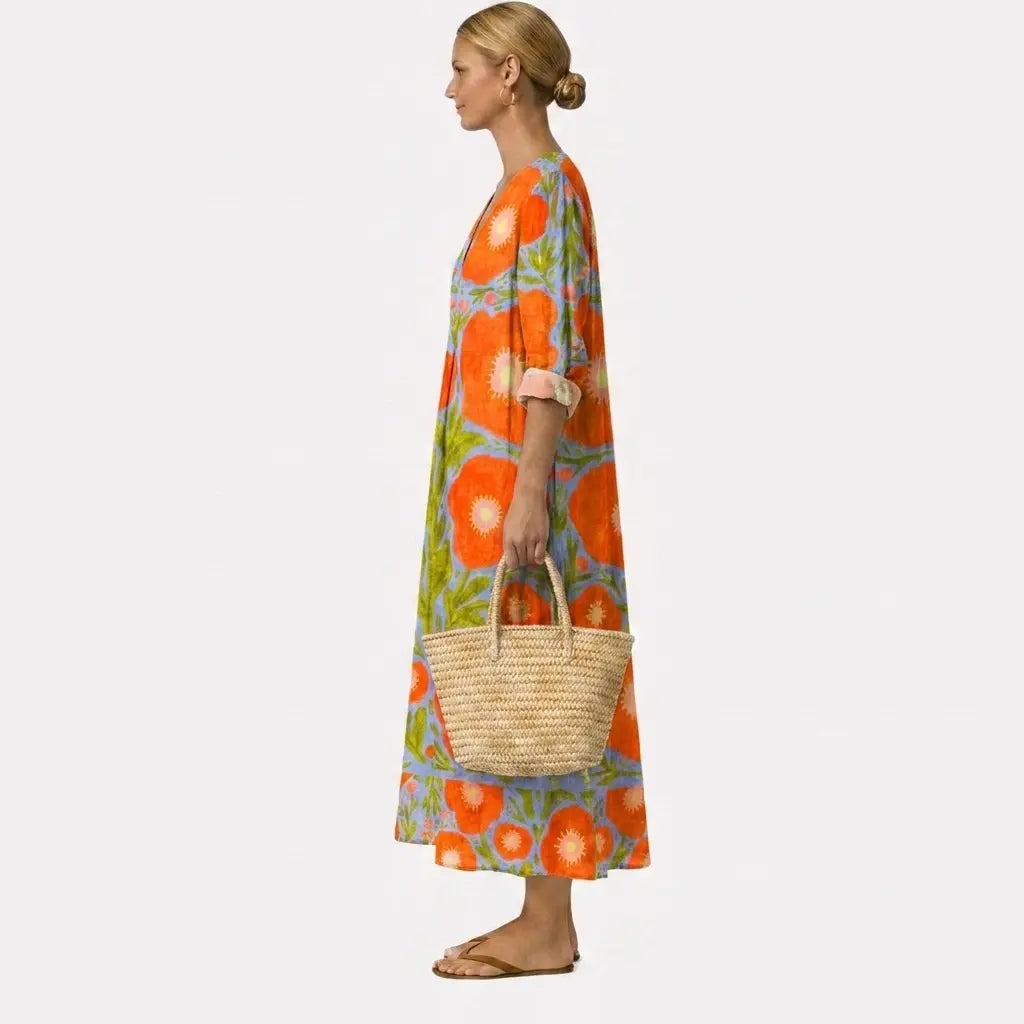 Alba™ | Vestido Floral Encantador Adriana Valera