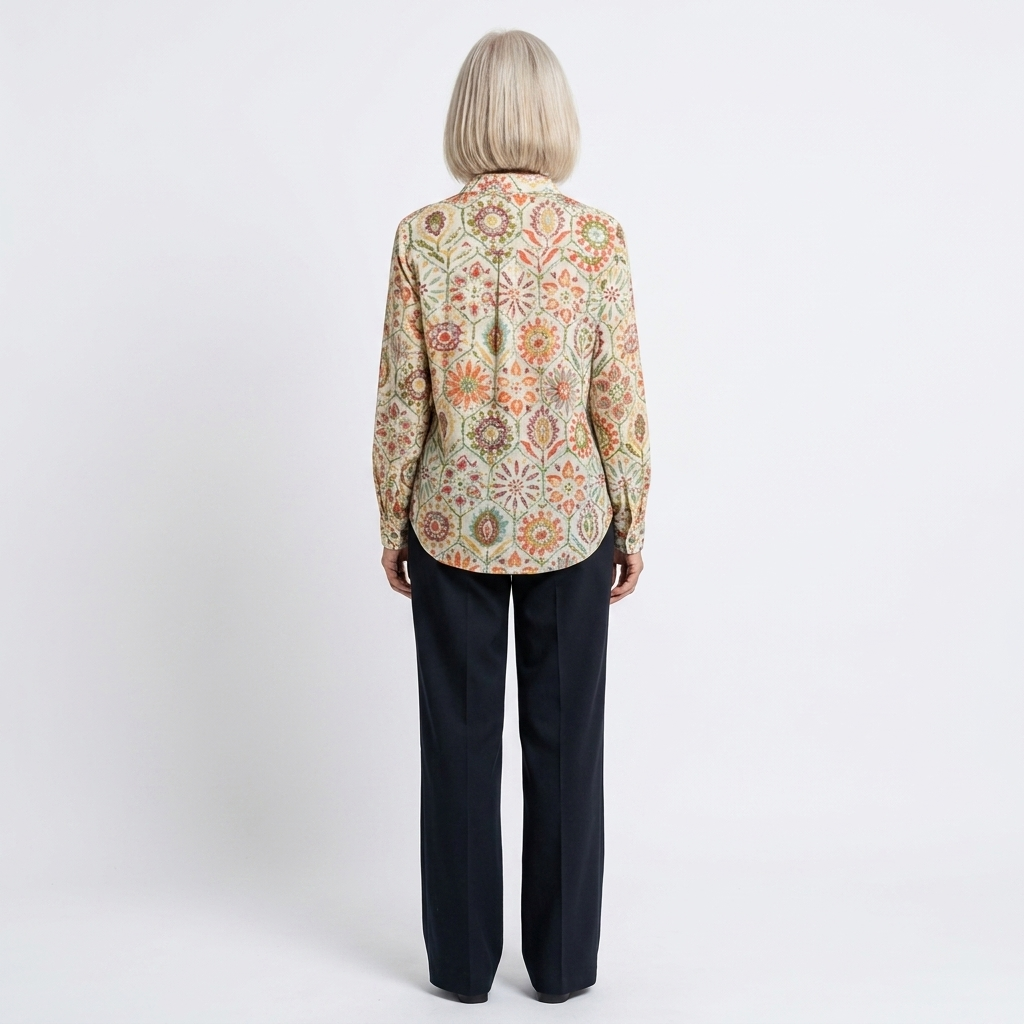 Rosalía | Blusa floral estilo bohemio