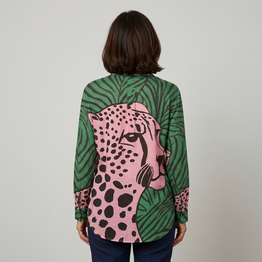 Isabela | Blusa artística estampada