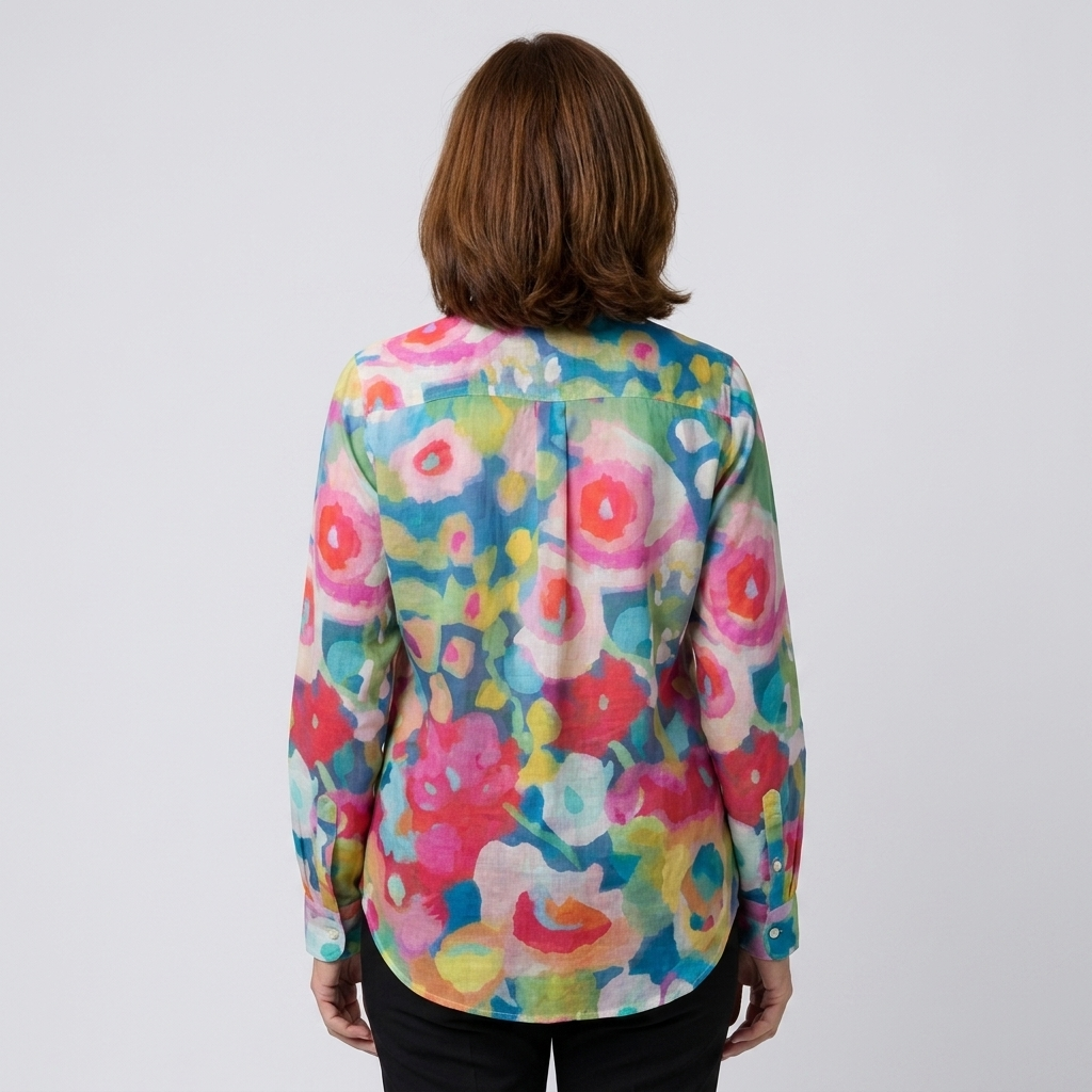 Valentina | Blusa floral colorida