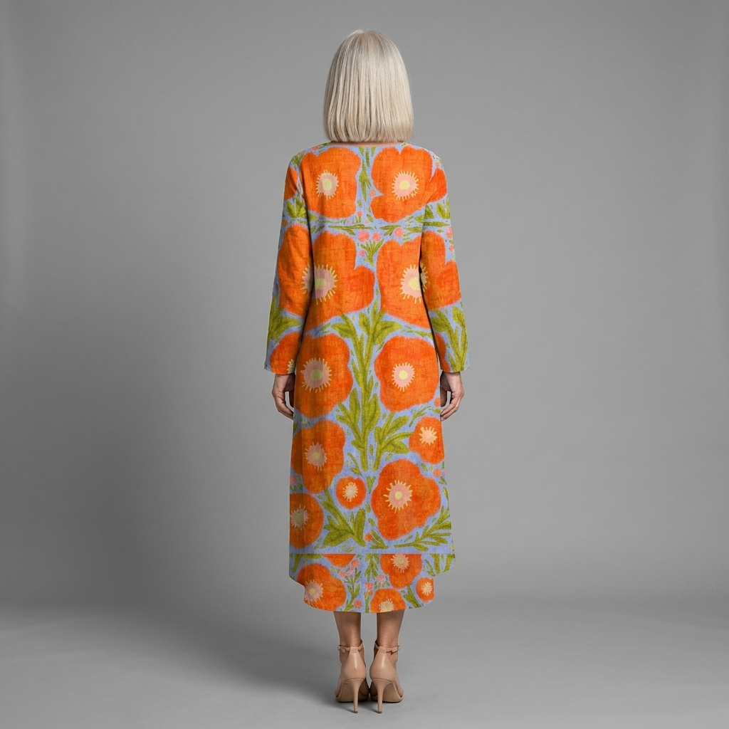 Ana | Vestido floral encantador multicolor