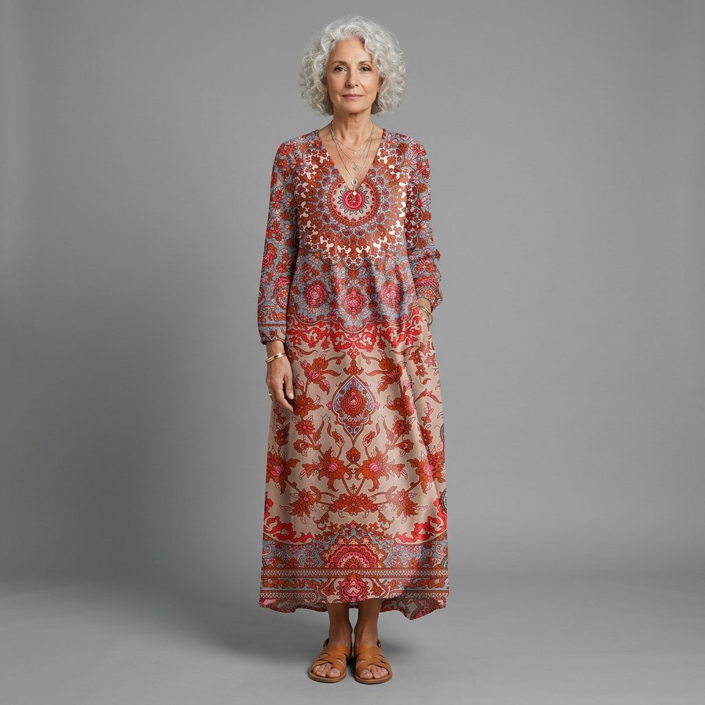 Elena | Vestido diario cómodo multicolor