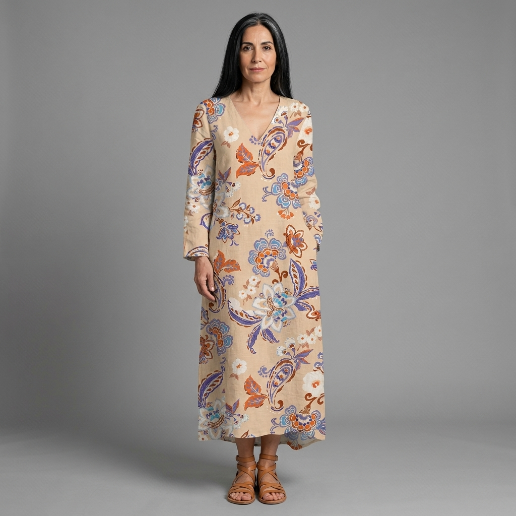 Valentina | Vestido grácil y cómodo multicolor