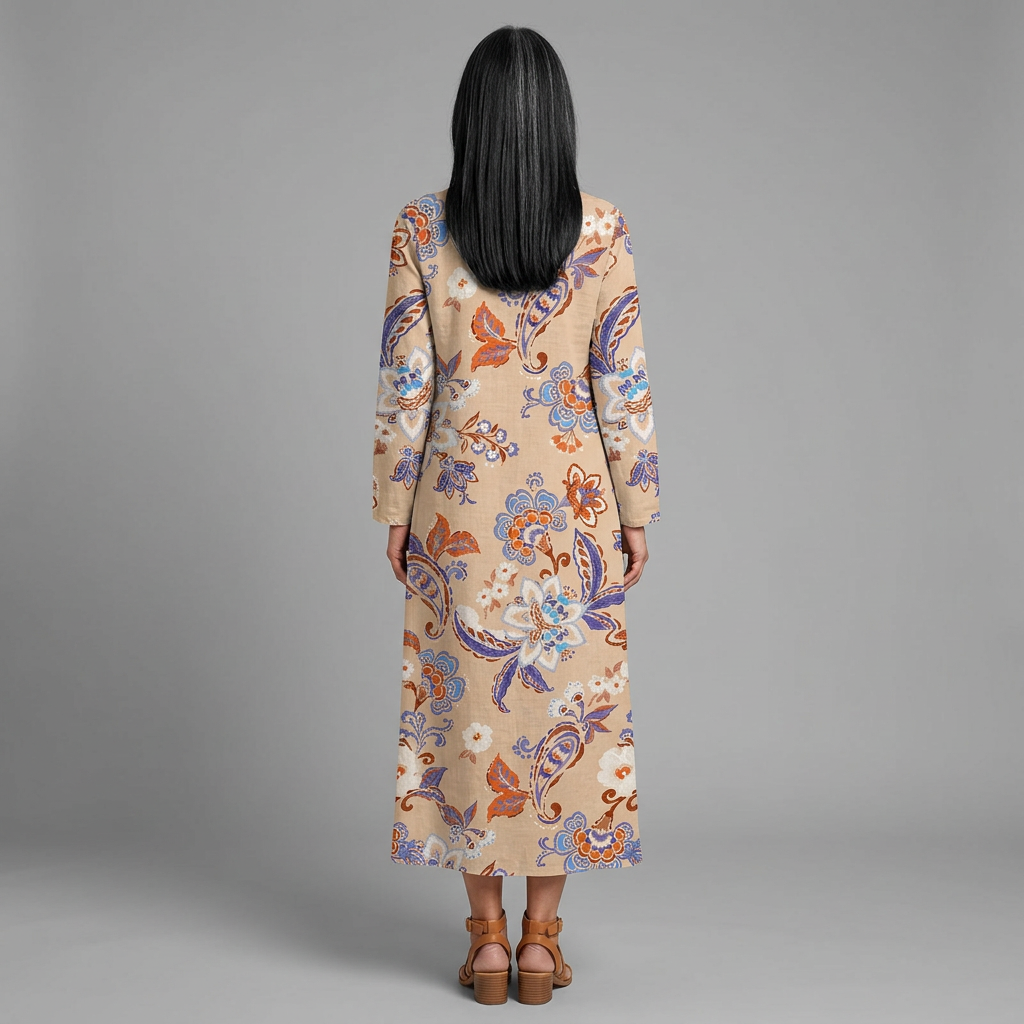 Valentina | Vestido grácil y cómodo multicolor