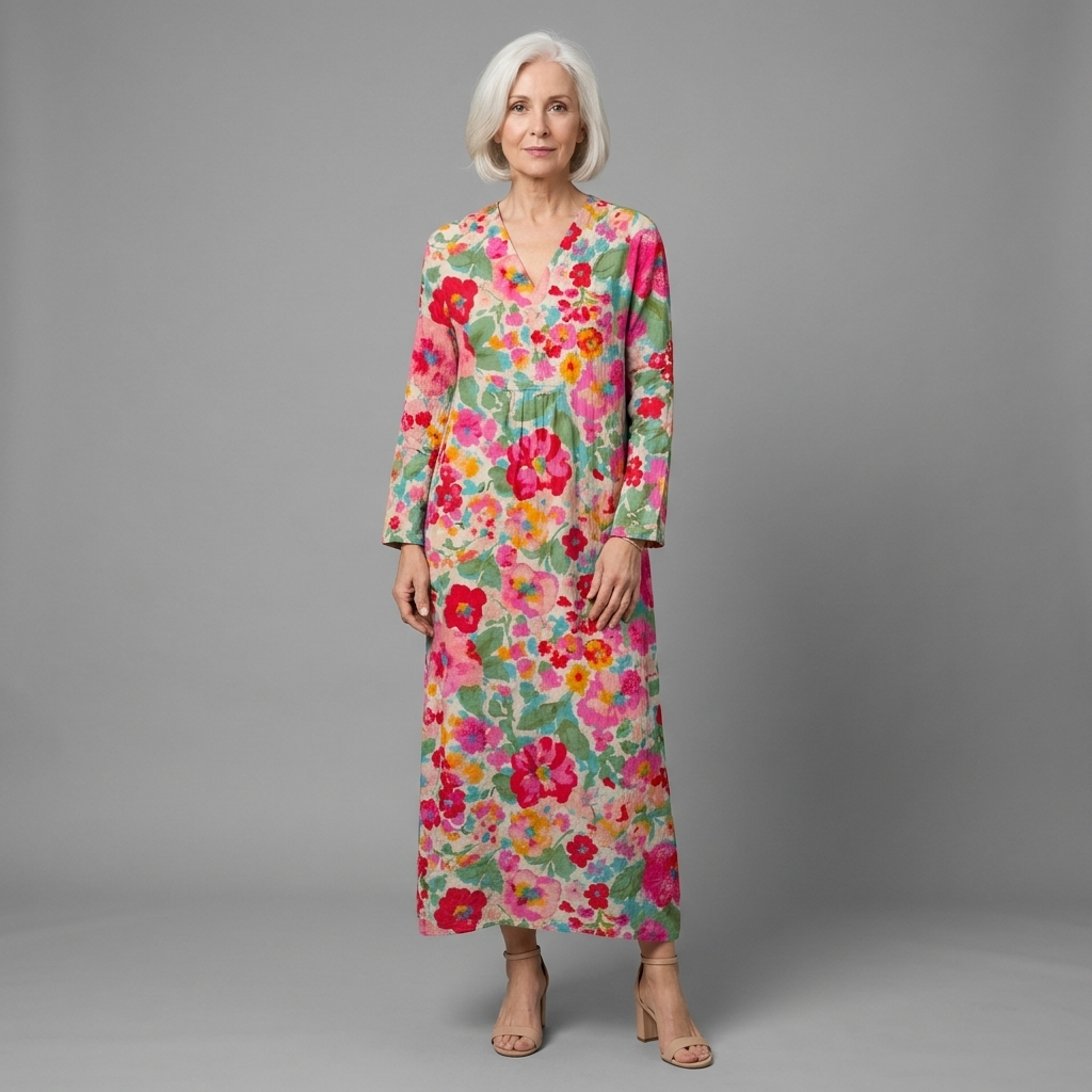 Beatriz | Vestido elegante y cómodo floral