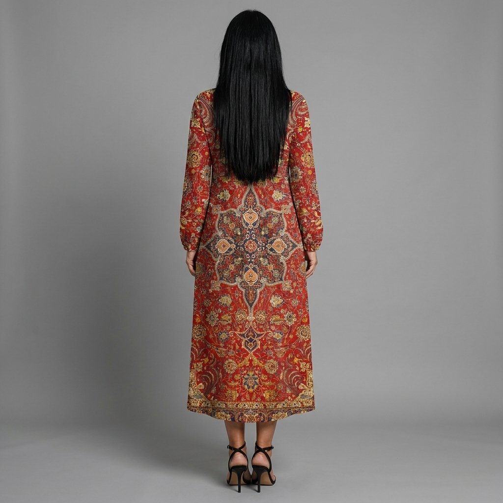 Patricia | Vestido rojo, cómodo y elegante