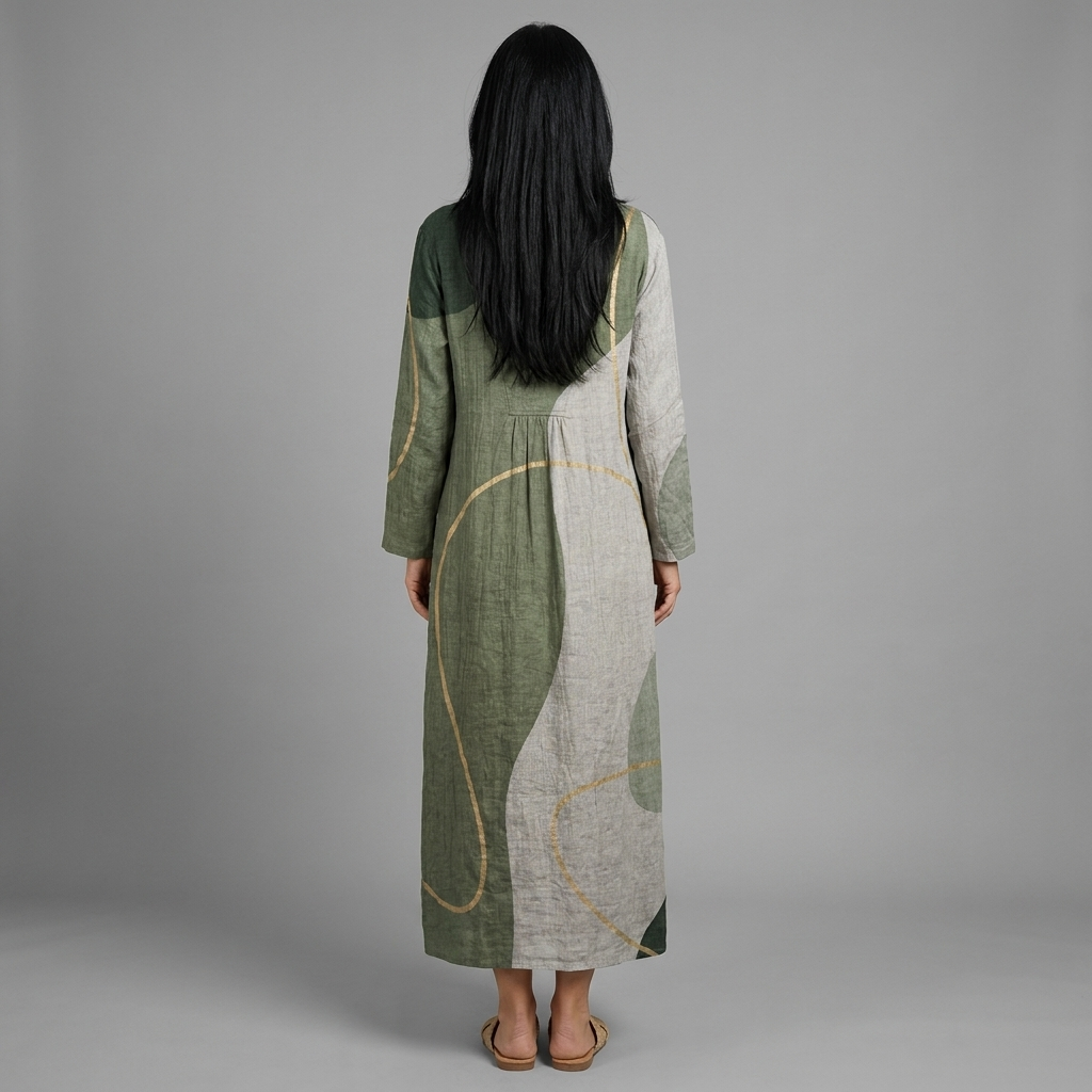 Alicia | Vestido cómodo diario verde