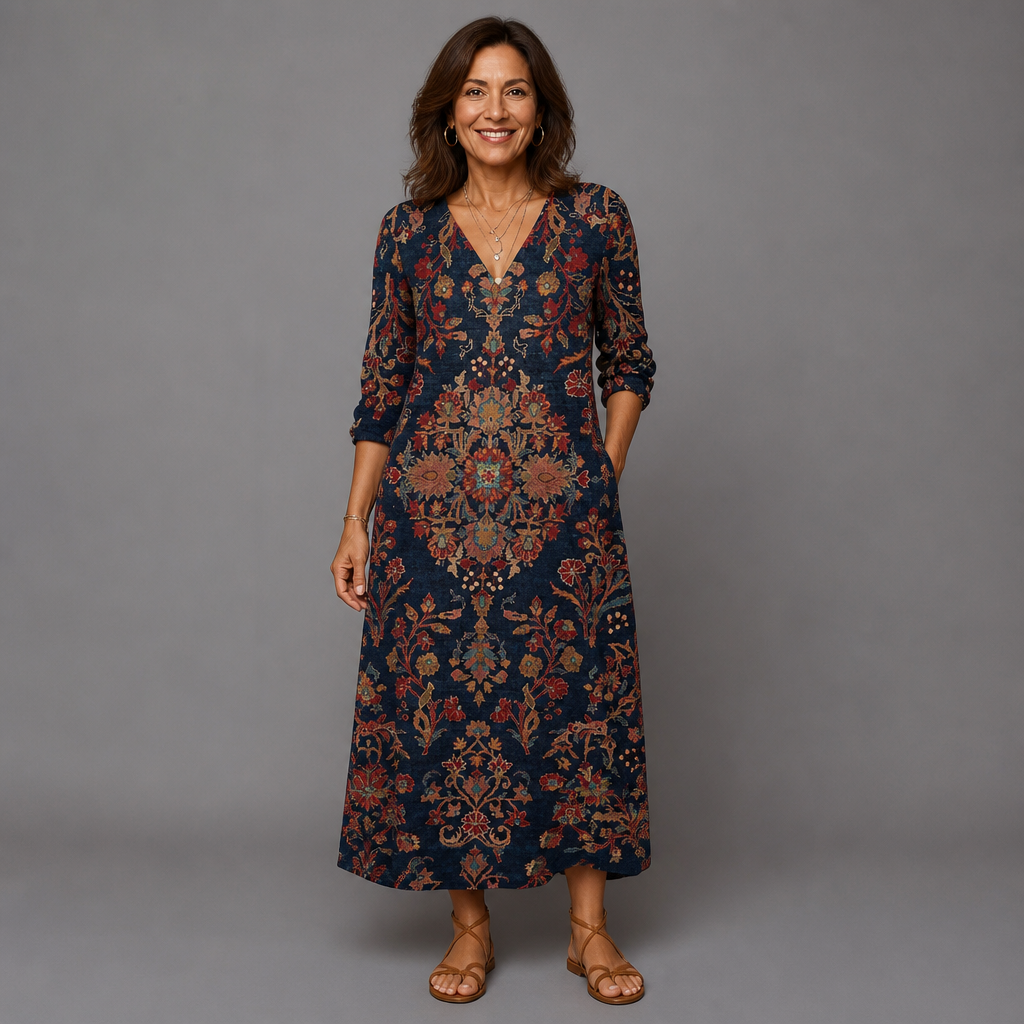 Gabriela | Simply gorgeous multicolored dress