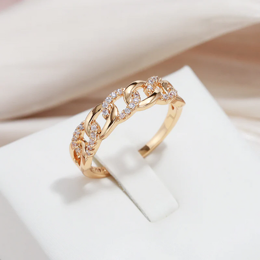 Anillo Oro "Maille Chic"
