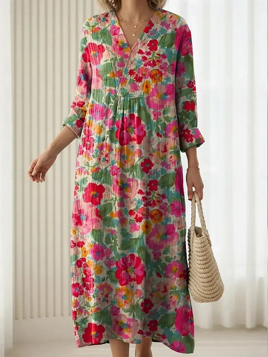 Vestido Largo Bohemio Adriana Valera
